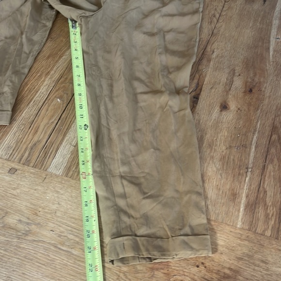 Zara Pleated Camel Pants XS - Picture 4 of 8